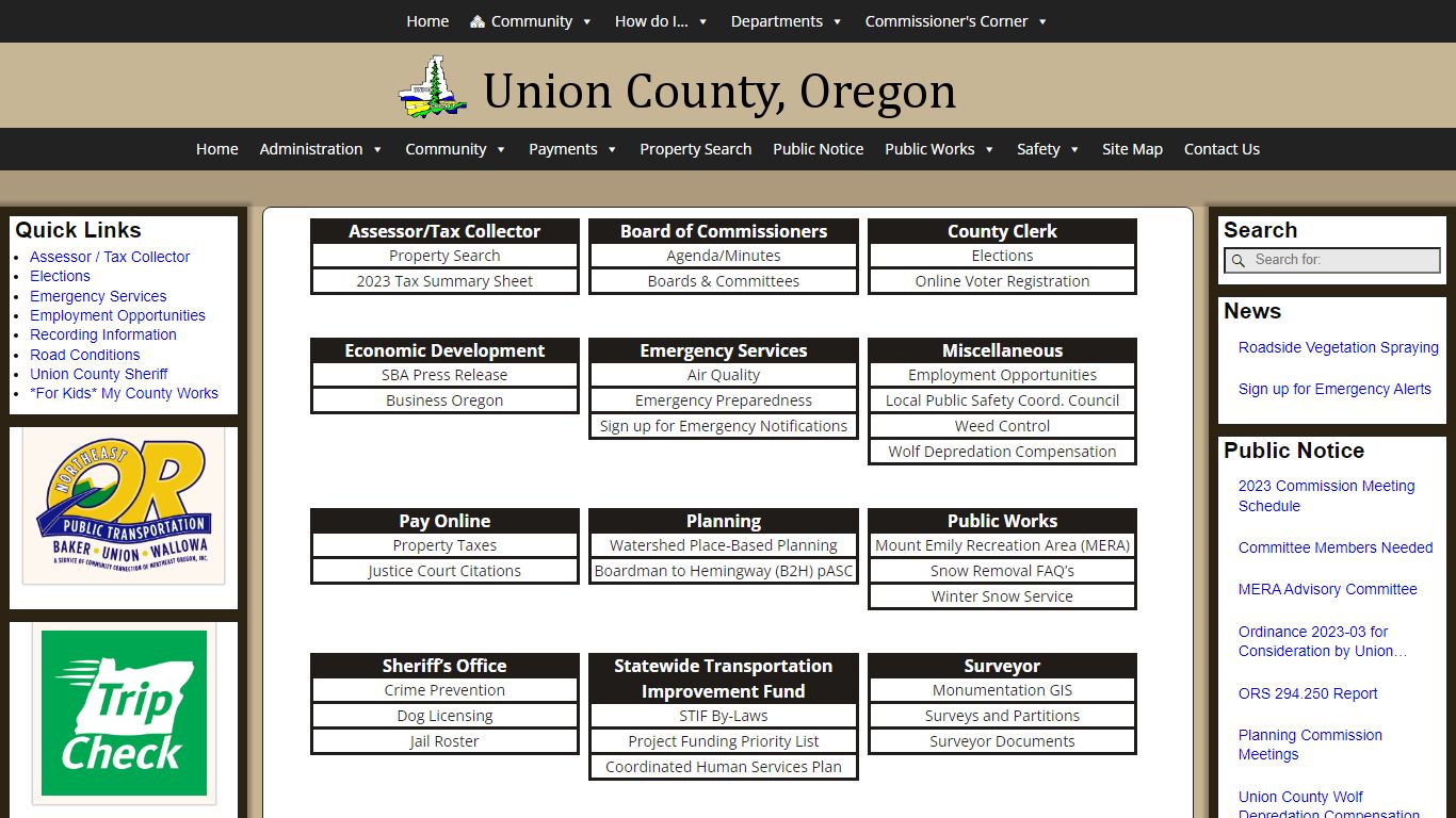 BROWN, EVANN - Union County, Oregon